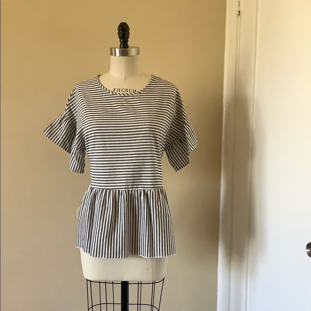Orange creek blouse